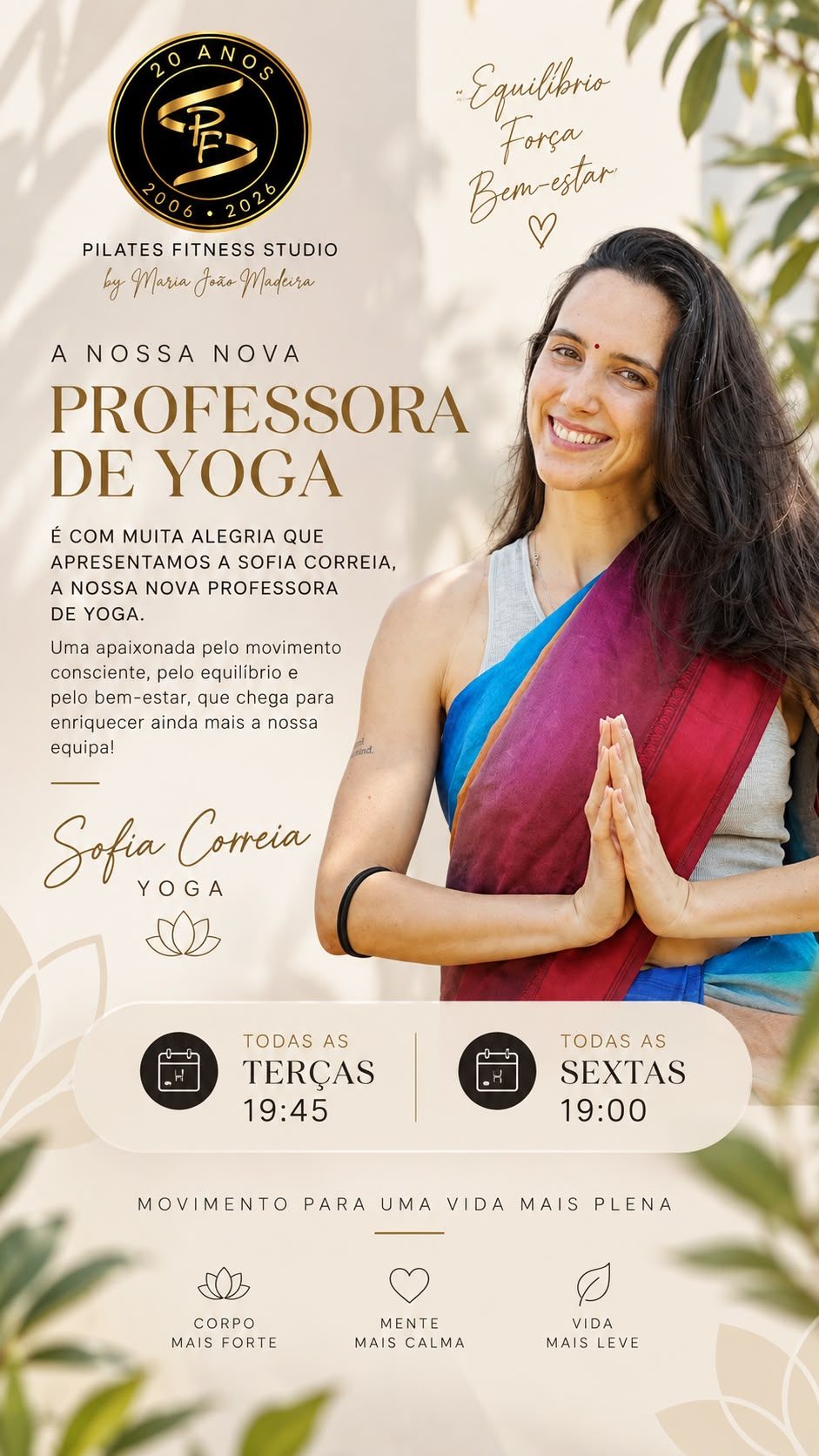 Aula de Yoga Coletiva