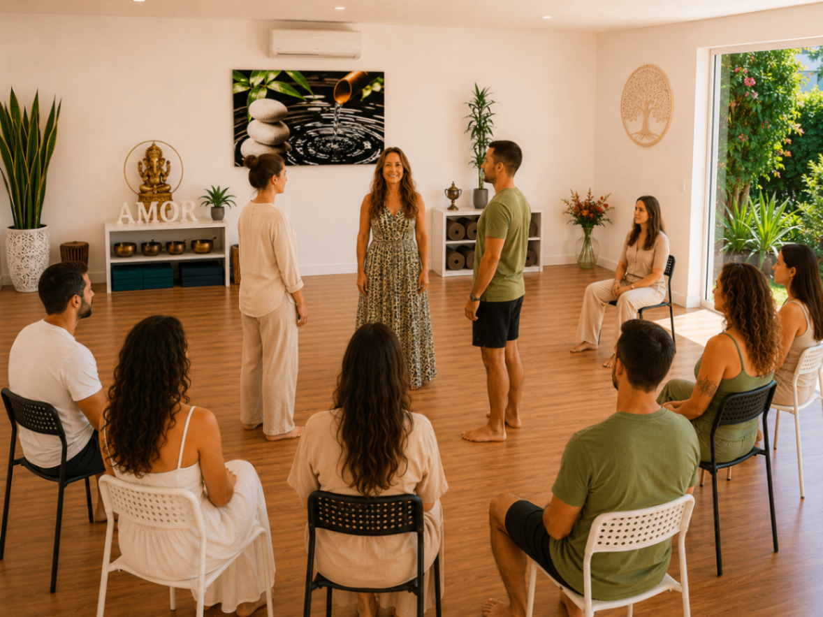 Sessão em Grupo de Constelações Familiares